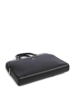 Ivy L Aktentasche 14″ genarbtes Rindsleder schwarz