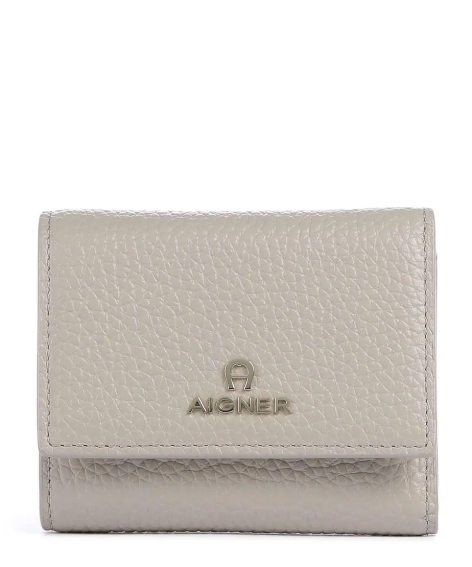 Ivy RFID Geldbörse genarbtes Leder beige