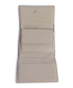 Ivy RFID Geldbörse genarbtes Leder beige