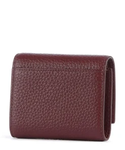 Ivy RFID Geldbörse genarbtes Leder dunkelrot