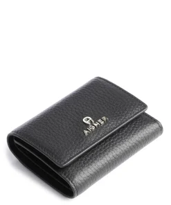 Ivy RFID Geldbörse genarbtes Leder schwarz