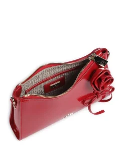 Ivy S Schultertasche Lackleder rot
