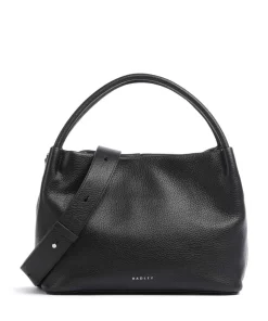 Ivydale Road Handtasche genarbtes Rindsleder schwarz