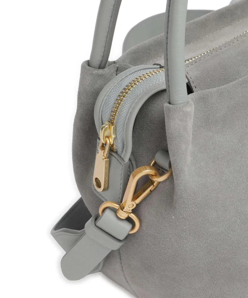 Ivydale Road Umhängetasche aufgerautes Rindsleder blaugrau