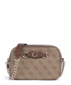 Izzy Umhängetasche Lederimitat braun