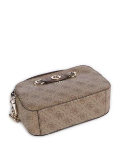 Izzy Umhängetasche Lederimitat braun