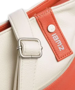 Jana J10 Schultertasche Lederimitat orange