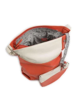 Jana J10 Schultertasche Lederimitat orange