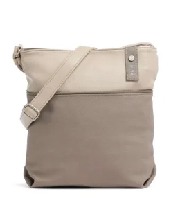 Jana J10 Schultertasche Lederimitat beige