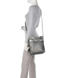 Jana J10 Schultertasche Lederimitat silber