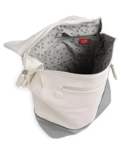 Jana JR13 Rucksack Lederimitat elfenbein