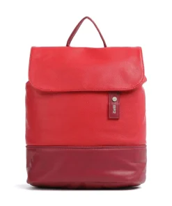 Jana JR13 Rucksack Lederimitat rot