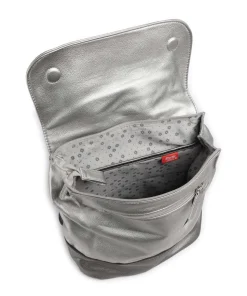 Jana JR13 Rucksack Lederimitat silber