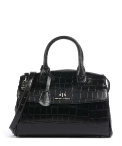 Jane M Handtasche Lederimitat schwarz