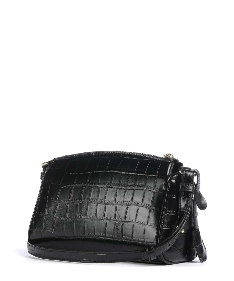 Jane Umhängetasche Lederimitat schwarz