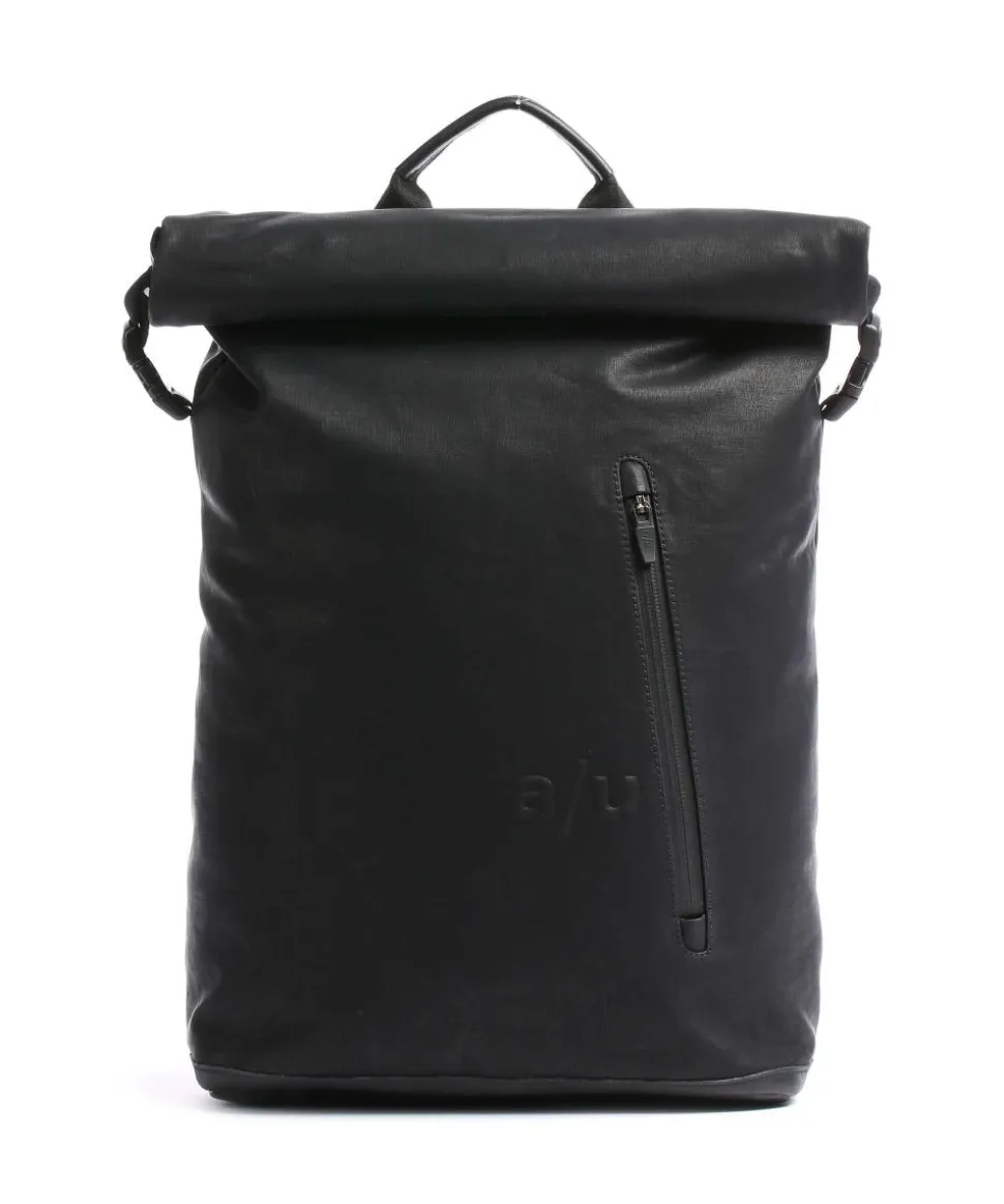 Japan Fukui Rolltop Rucksack 15″ Bio-Baumwolle schwarz