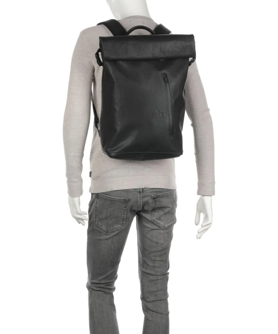 Japan Fukui Rolltop Rucksack 15″ Bio-Baumwolle schwarz