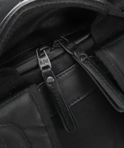 Japan Fukui Rolltop Rucksack 15″ Bio-Baumwolle schwarz