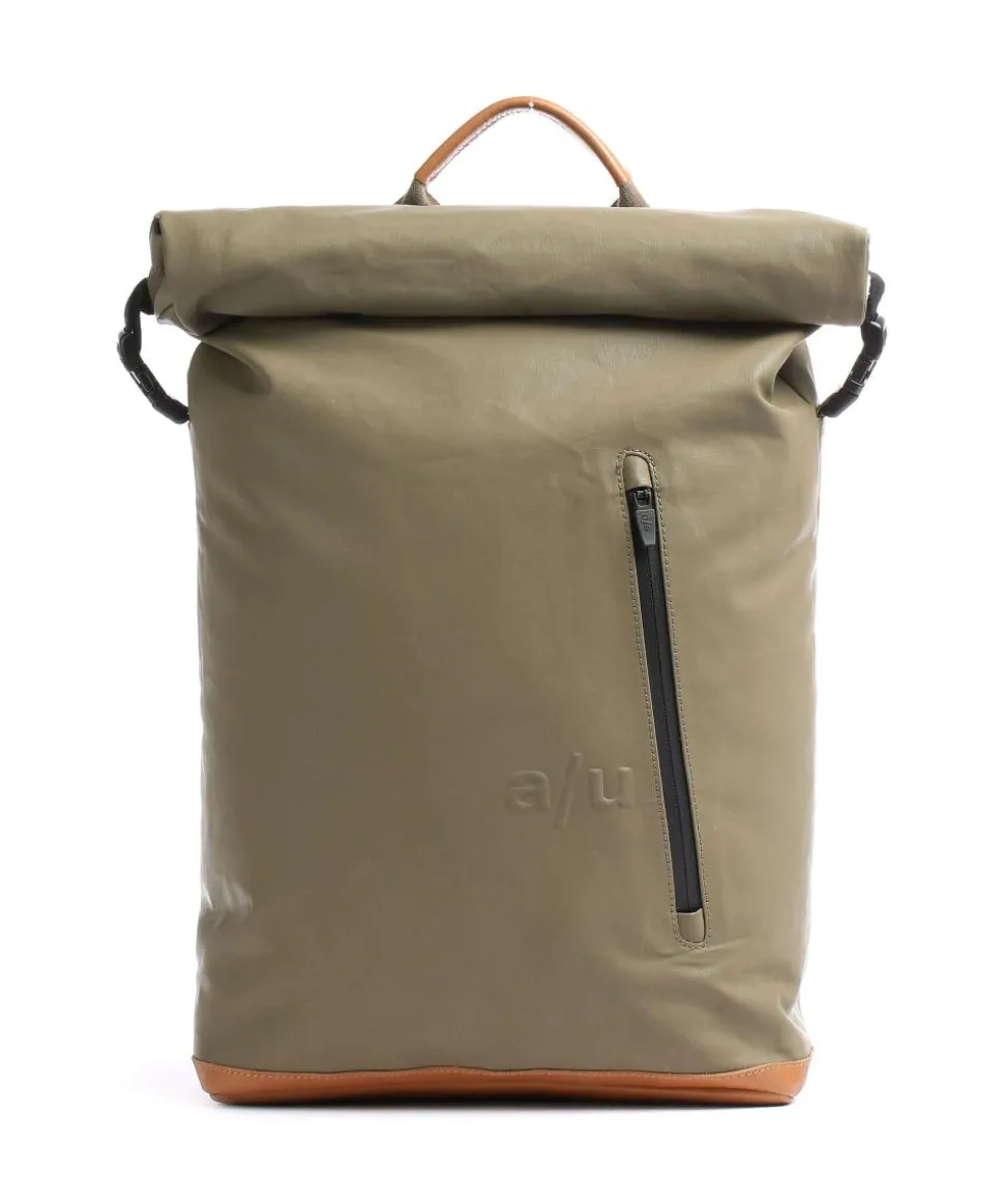 Japan Fukui Rolltop Rucksack 15″ Bio-Baumwolle grün