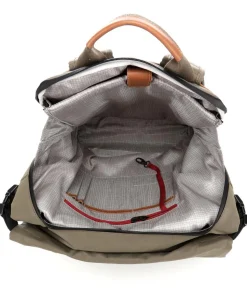 Japan Fukui Rolltop Rucksack 15″ Bio-Baumwolle grün