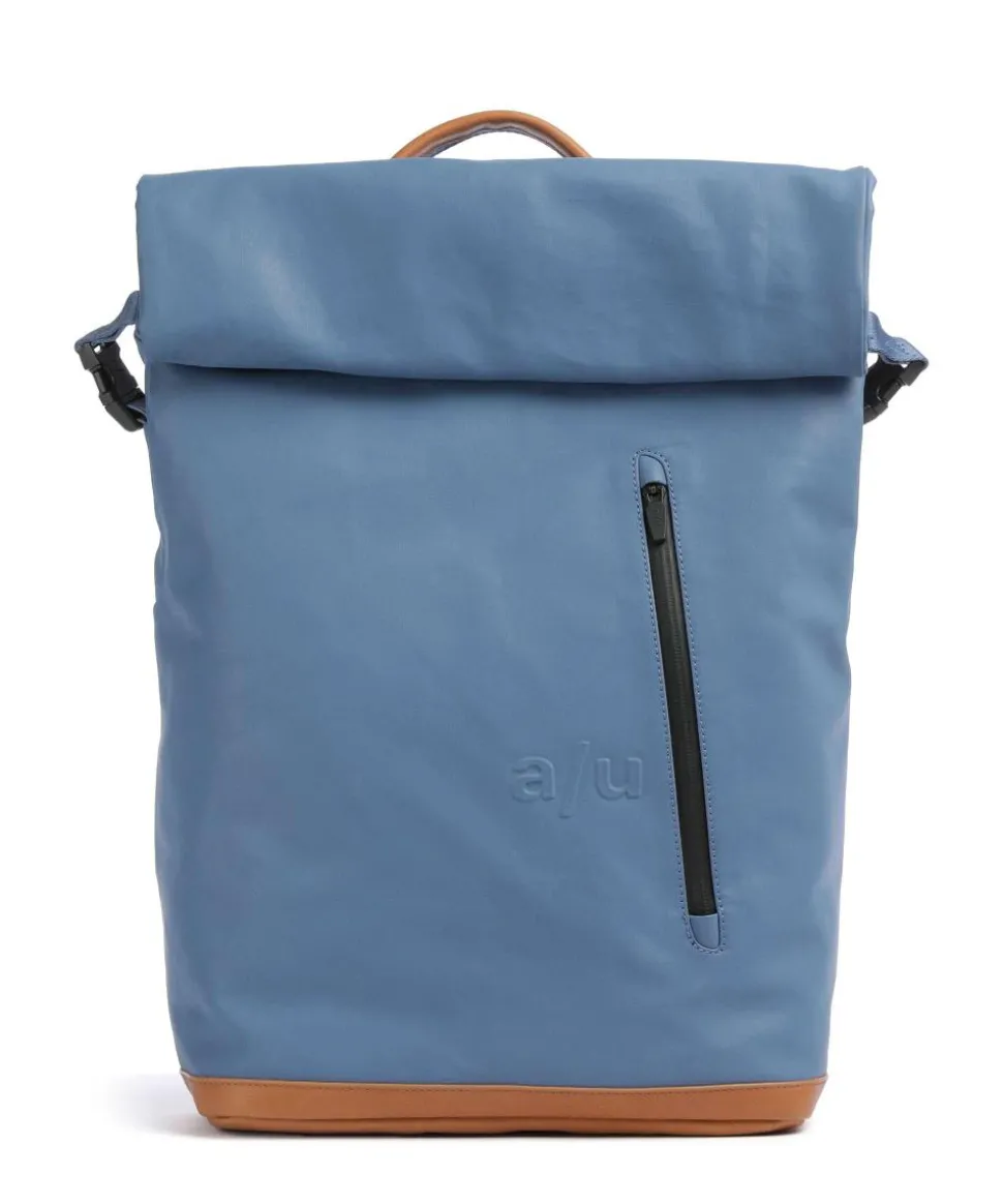 Japan Fukui Rolltop Rucksack 15″ Bio-Baumwolle blau