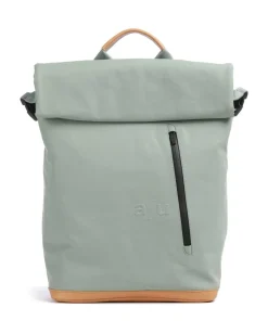 Japan Fukui Rolltop Rucksack 15″ Bio-Baumwolle grünblau