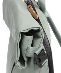 Japan Fukui Rolltop Rucksack 15″ Bio-Baumwolle grünblau