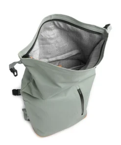 Japan Fukui Rolltop Rucksack 15″ Bio-Baumwolle grünblau