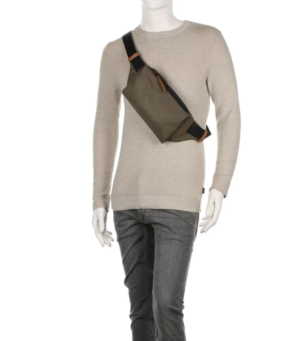 Japan Himeji Gürteltasche Canvas olivgrün