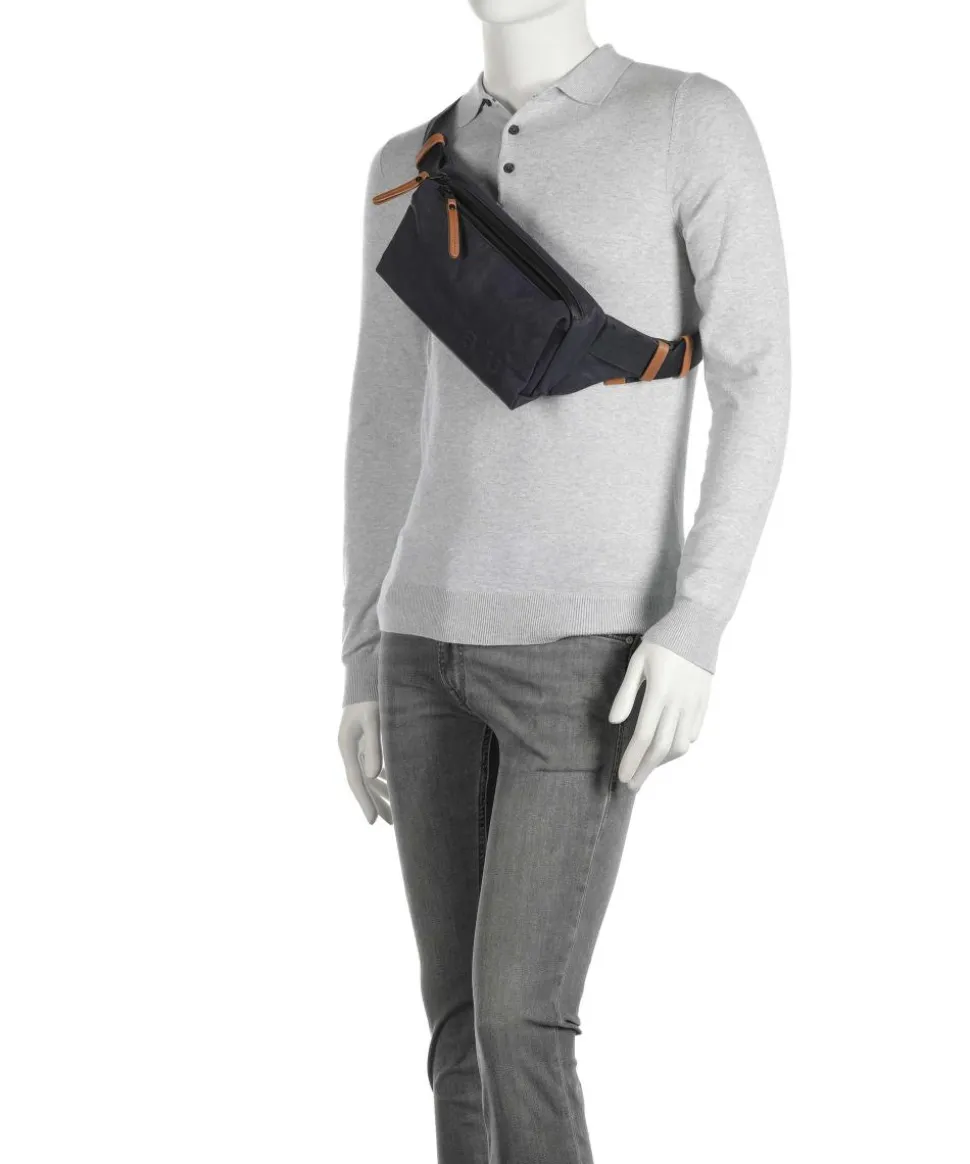 Japan Himeji Gürteltasche Canvas dunkelblau