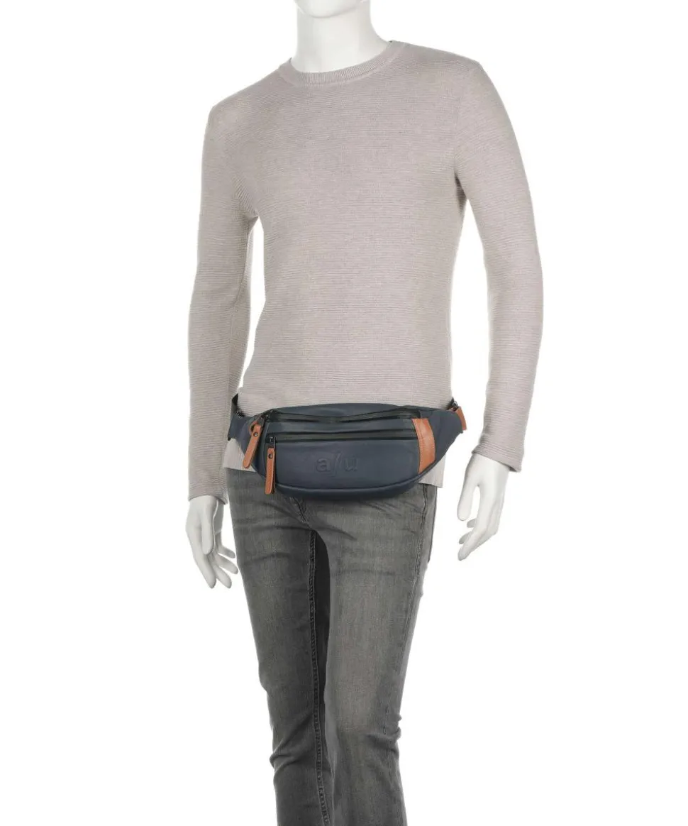 Japan Ichikawa Gürteltasche Canvas dunkelgrau