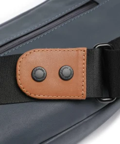 Japan Ichikawa Gürteltasche Canvas dunkelgrau