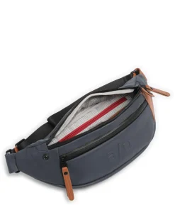 Japan Ichikawa Gürteltasche Canvas dunkelgrau