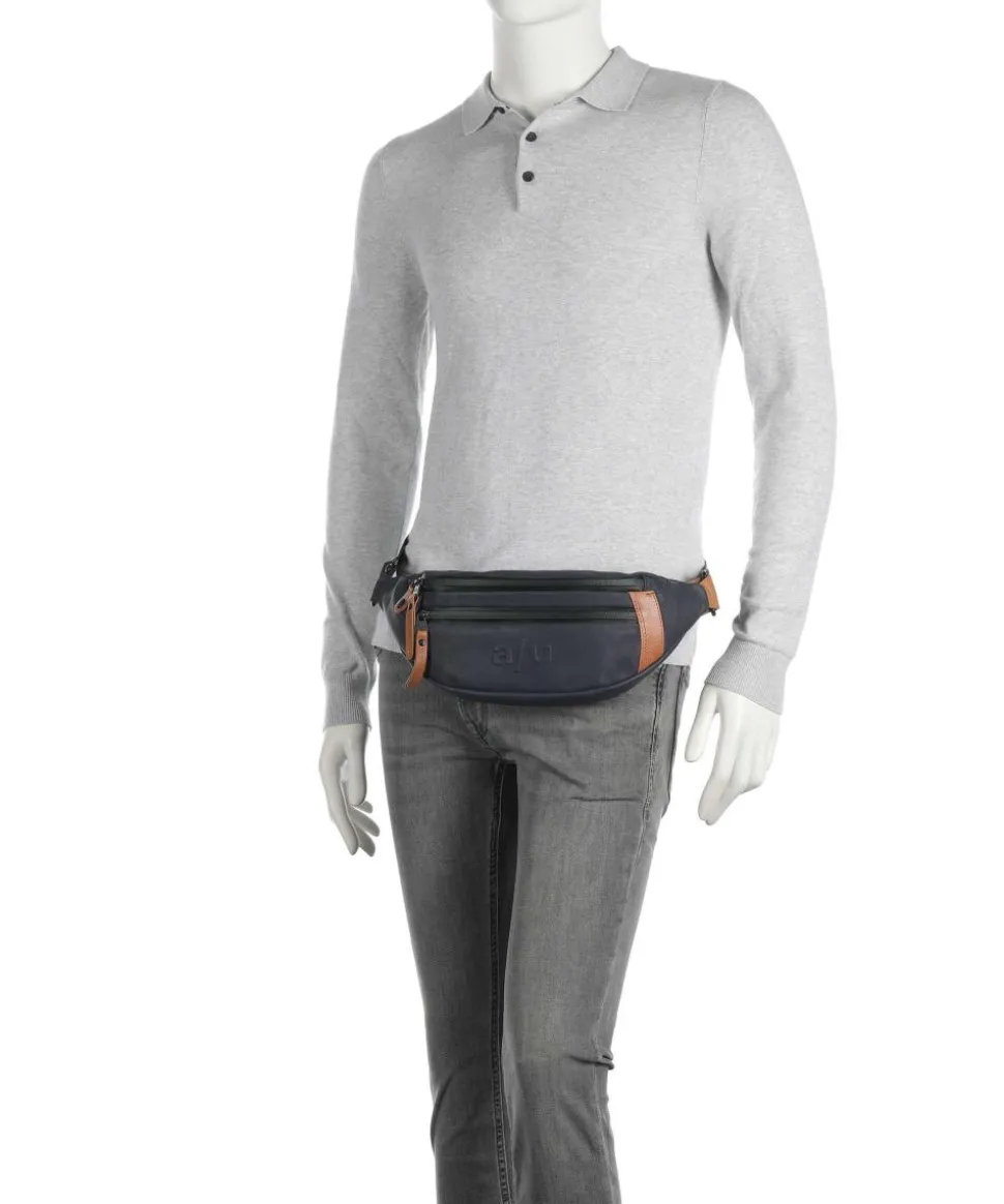 Japan Ichikawa Gürteltasche Canvas navy