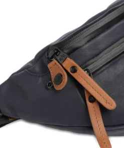 Japan Ichikawa Gürteltasche Canvas navy