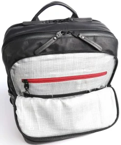 Japan Kawaguchi Rucksack 15″ Bio-Baumwolle schwarz