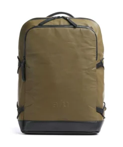 Japan Kawaguchi Rucksack 15″ Bio-Baumwolle olivgrün