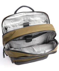 Japan Kawaguchi Rucksack 15″ Bio-Baumwolle olivgrün