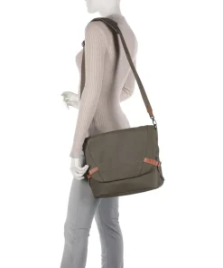 Japan Matsumoto Aktentasche 12″ Bio-Baumwolle olivgrün