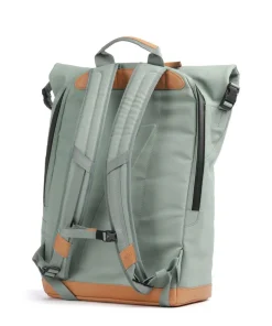 Japan Matsuyama Rolltop Rucksack 16″ Bio-Baumwolle grünblau