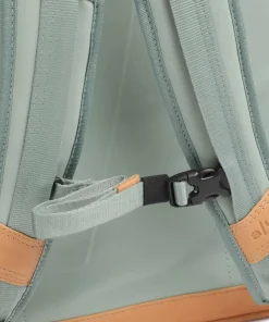 Japan Matsuyama Rolltop Rucksack 16″ Bio-Baumwolle grünblau