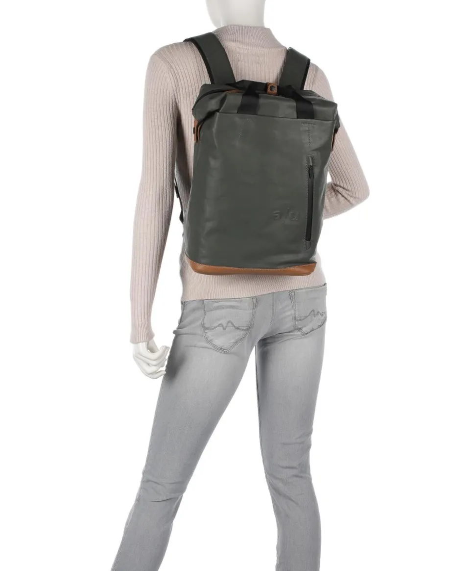 Japan Morioka Rucksack 13″ Canvas graugrün