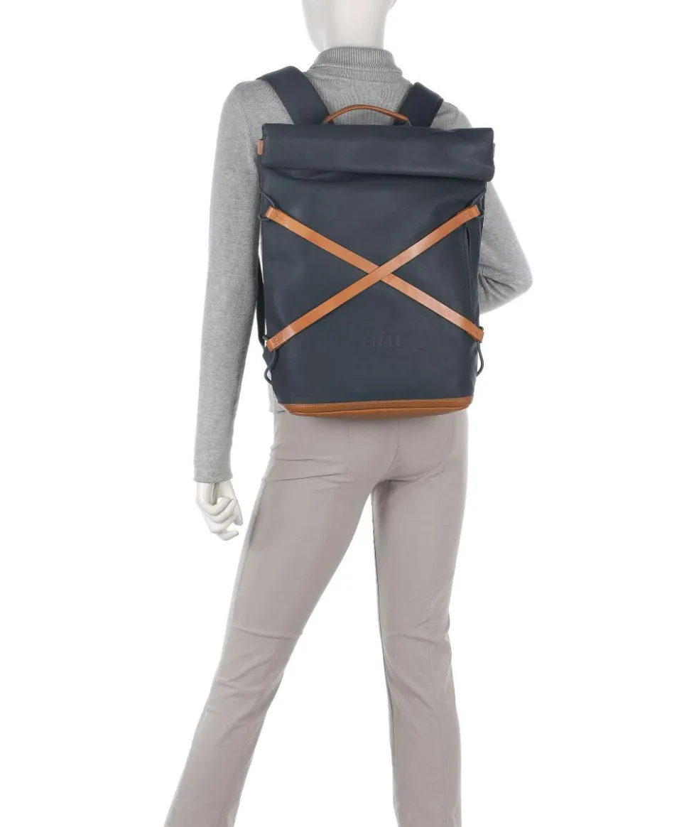 Japan Osaka Rolltop Rucksack 15″ Canvas dunkelgrau