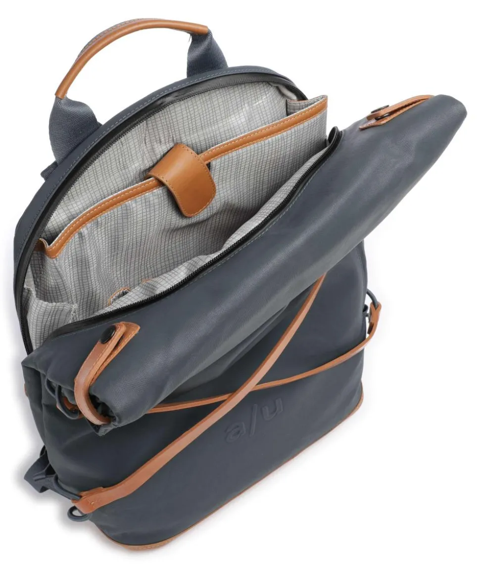 Japan Osaka Rolltop Rucksack 15″ Canvas dunkelgrau