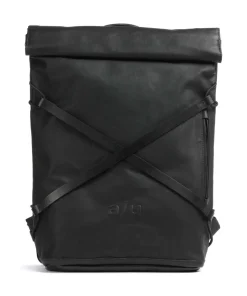 Japan Osaka Rolltop Rucksack 15″ Canvas schwarz