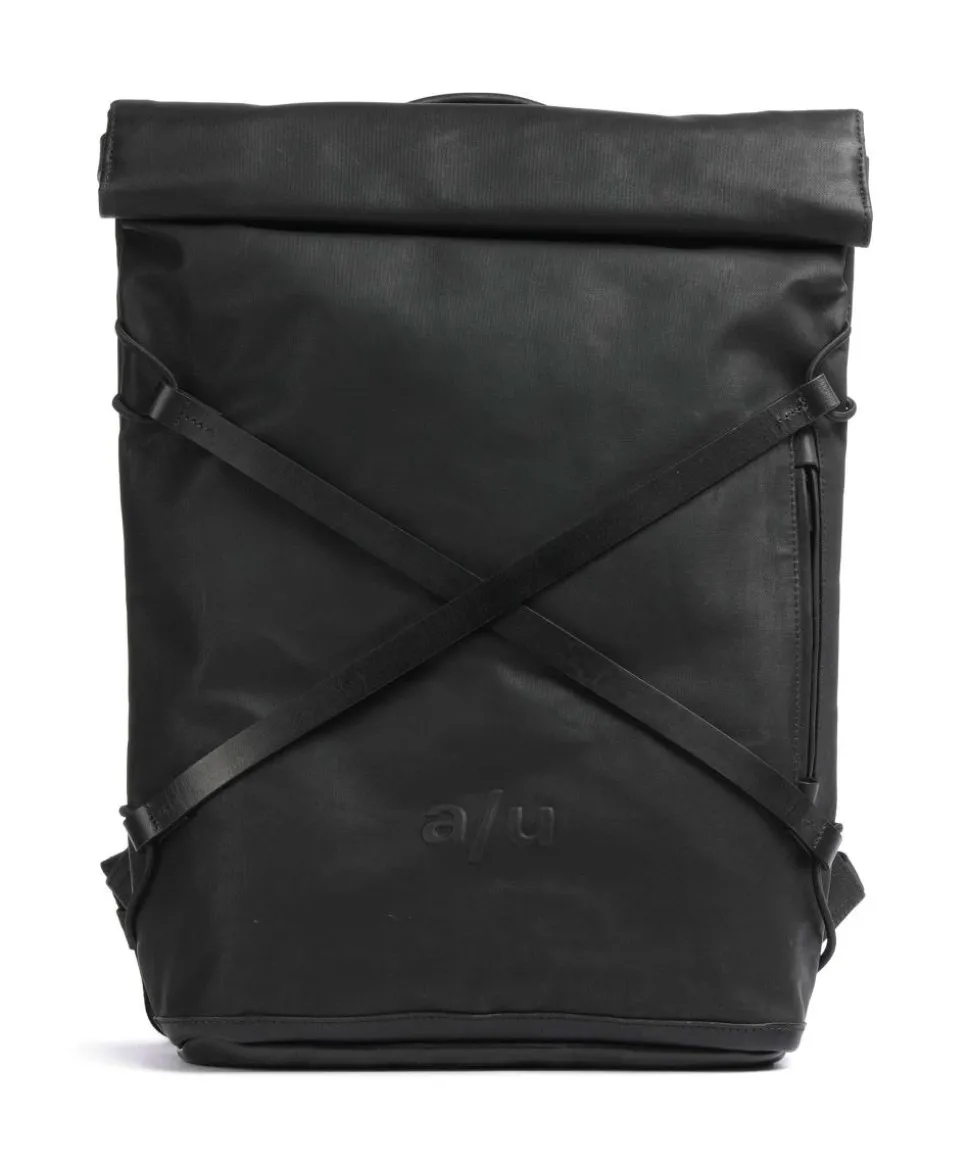 Japan Osaka Rolltop Rucksack 15″ Canvas schwarz