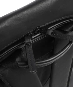 Japan Osaka Rolltop Rucksack 15″ Canvas schwarz