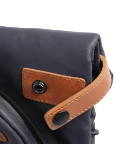 Japan Osaka Rolltop Rucksack 15″ Canvas dunkelblau