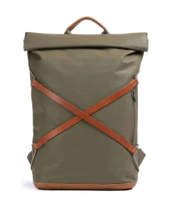 Japan Osaka Rolltop Rucksack 15″ Canvas olivgrün