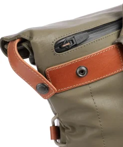 Japan Osaka Rolltop Rucksack 15″ Canvas olivgrün